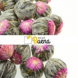 ZIELONA HERBATA - China Green Liczi Ball 1 szt.